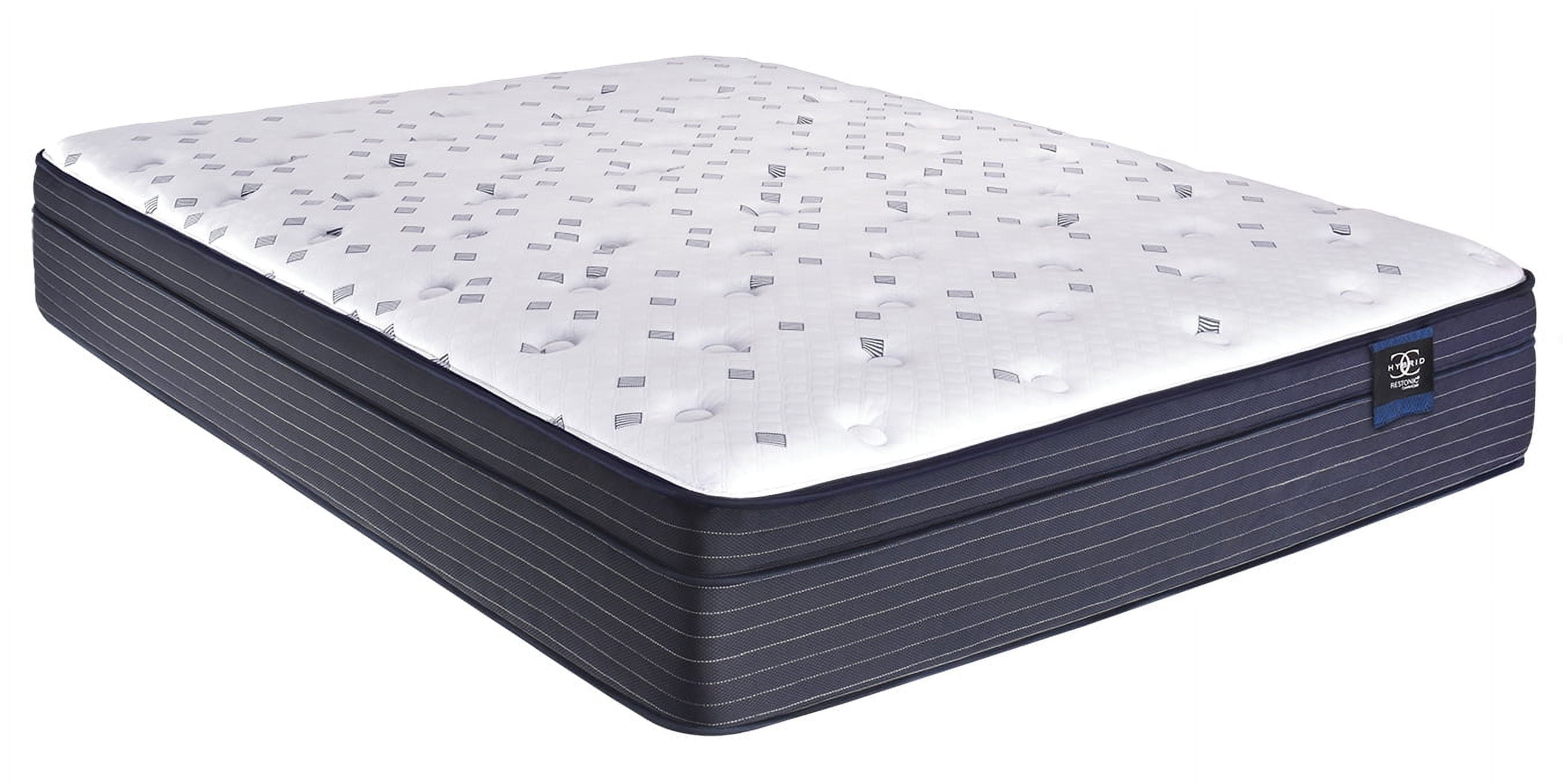 ​​14.5" Restonic Euro Top Mattress - Plush Comfort, Cooling Technology, Reinforced Support (Twin/Twin XL/Full/Queen/King/Cal King)​