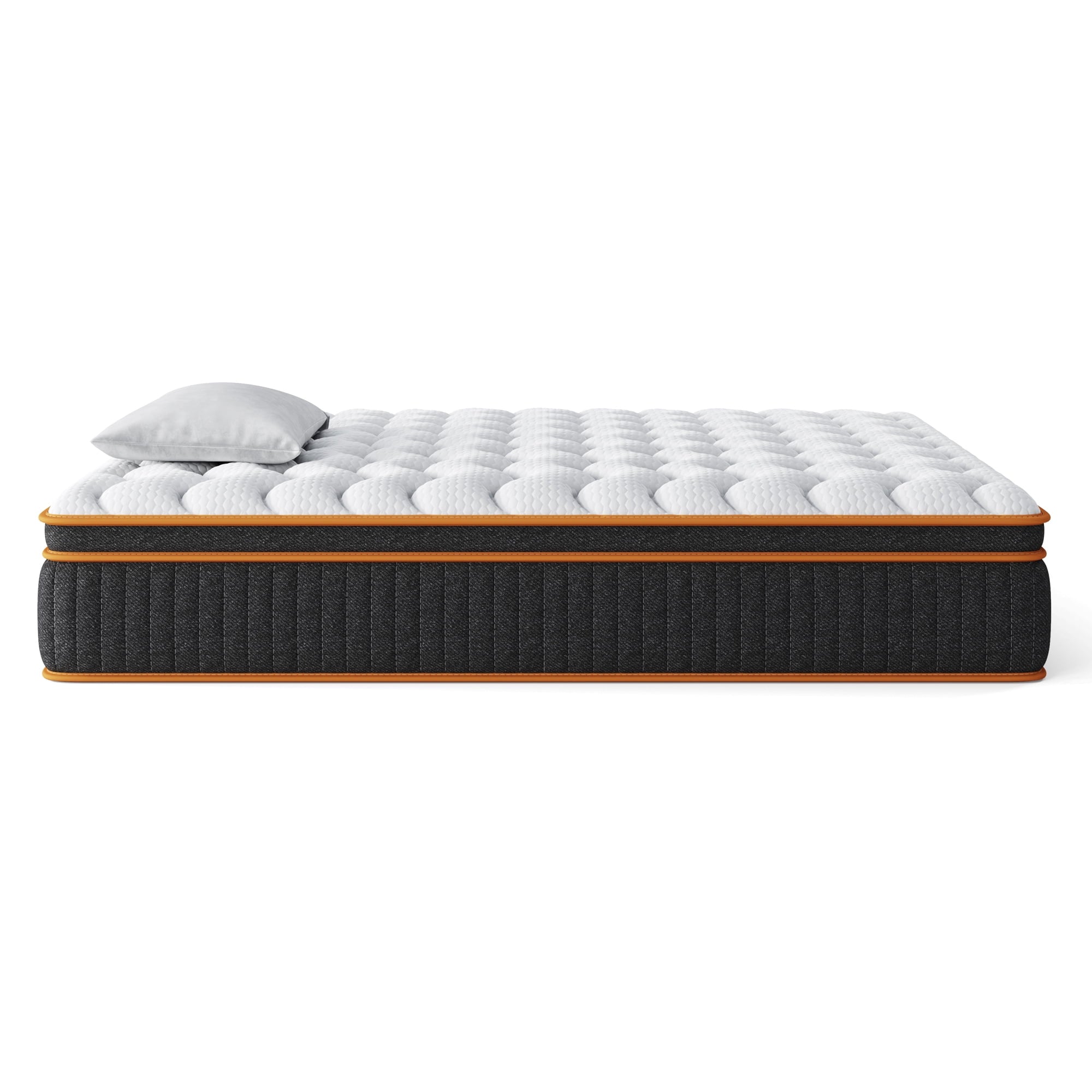 12 inch  Queen mattress, breathable fabric spine protection, independent pocket springs, motion isolation, temperature-sensitive memory foam, suitable for bedrooms and apartments.