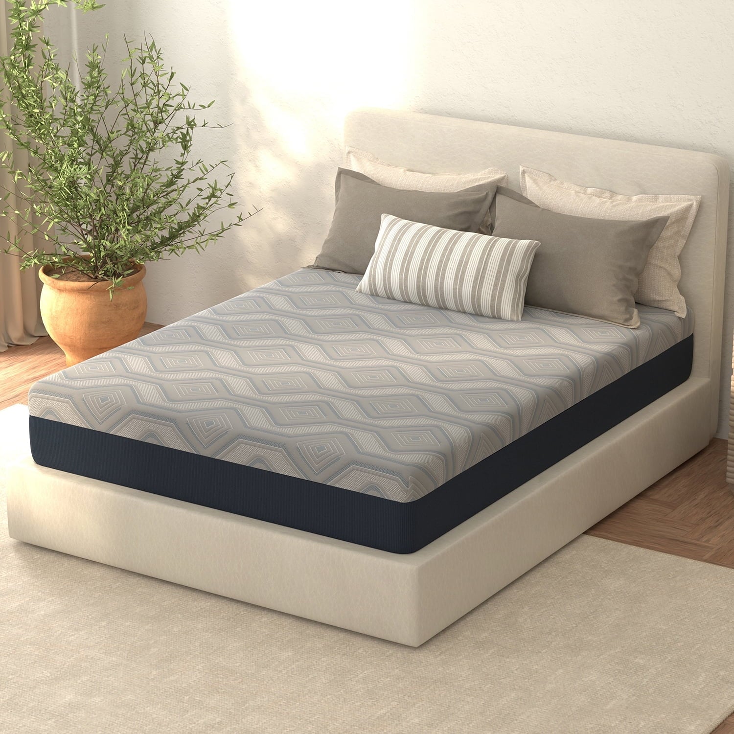 American Bedding Isotonic Hybrid Mattress - 12" Medium - Cal King