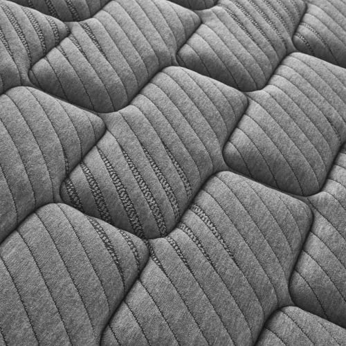 13" Quilted Hybrid Twin Mattress, Wicking fabric cover and  2" HD Gel Memory Foam are CertiPur, Firm