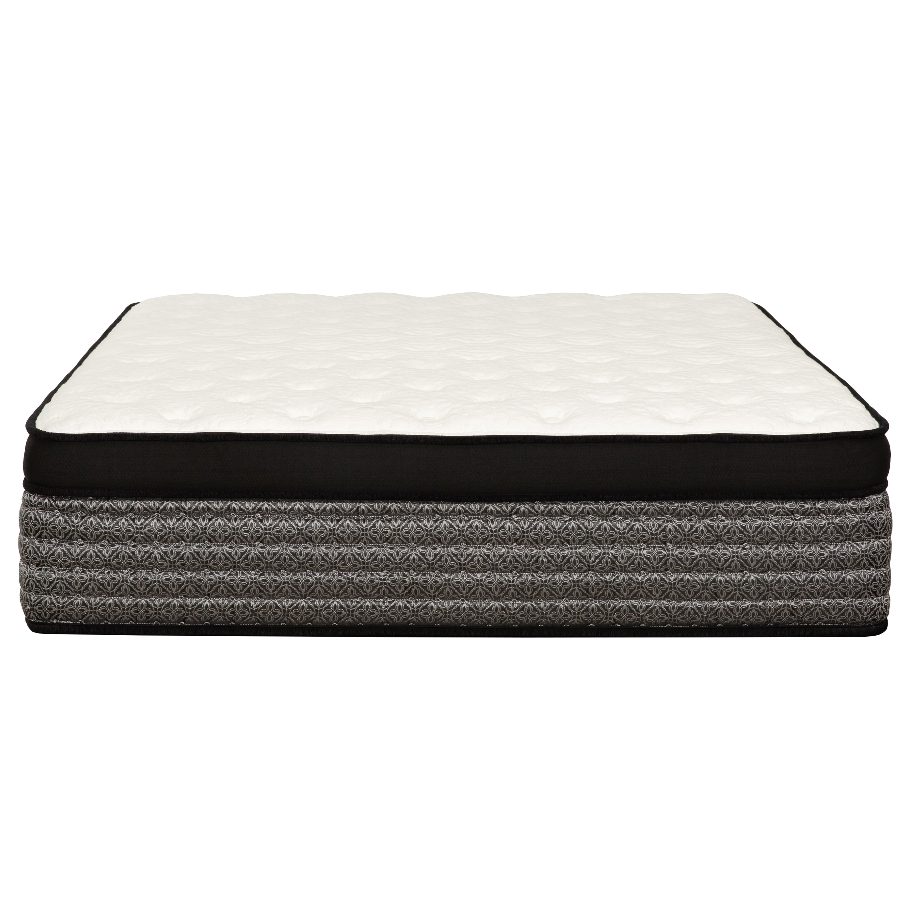 16" Luxury Hybrid Mattress - Euro Top Plush with Gel Memory Foam (Queen Size)​