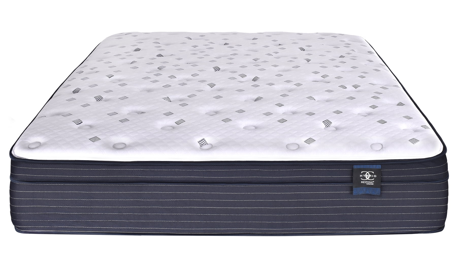 ​​14.5" Restonic Euro Top Mattress - Plush Comfort, Cooling Technology, Reinforced Support (Twin/Twin XL/Full/Queen/King/Cal King)​